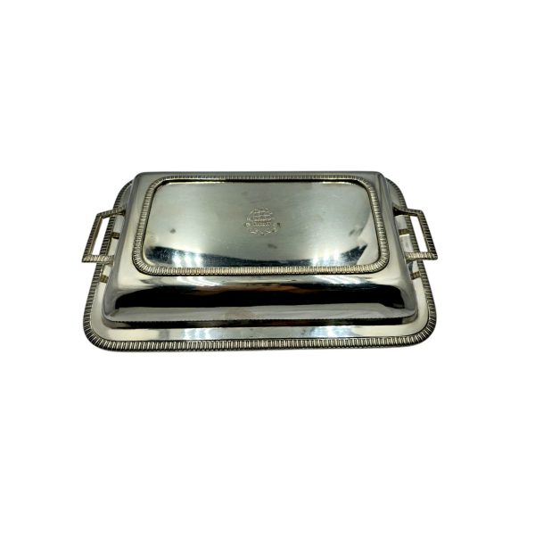 A Silver Entree Dish AS11012