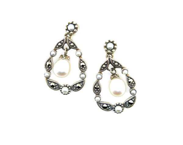 Freshwater & Seedpearl Earring MJ17343