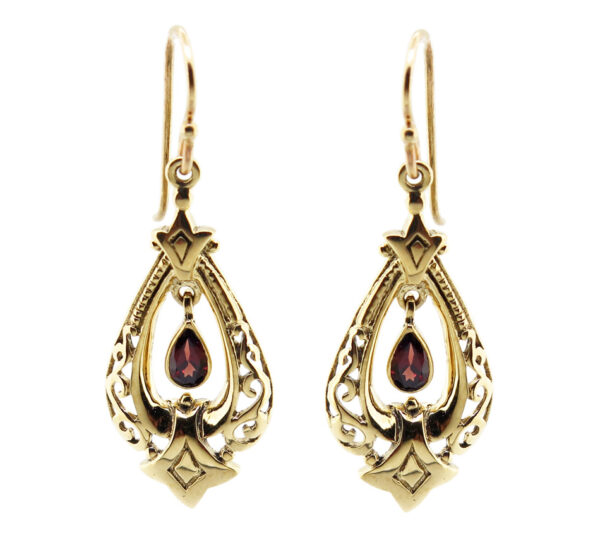 Garnet Earrings MJ18289