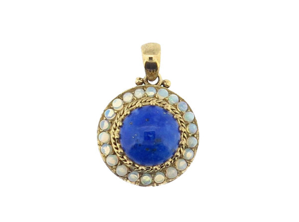 Lapis Lazuli & Opal Pendant MJ12980