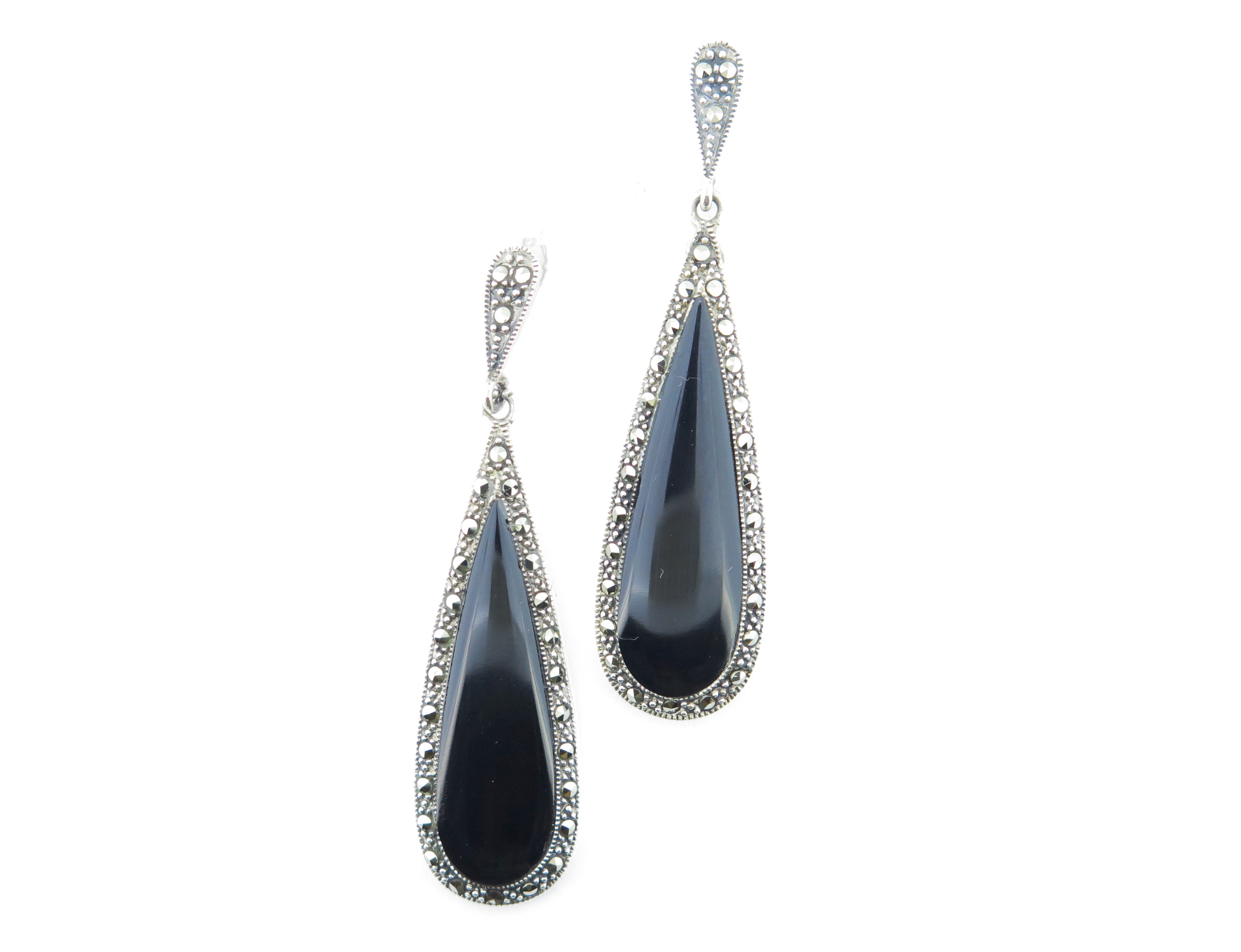 Onyx Long Earrings MJ17184