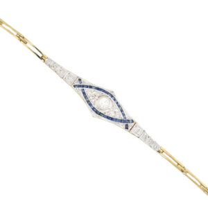 Diamond & Sapphire Bracelet MJ17332