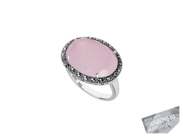 Pink Chalcedony Ring MJ19566