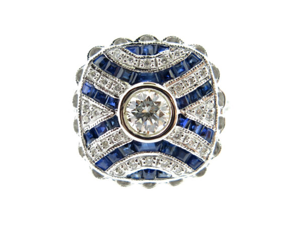 Sapphire & Diamond Ring MJ19599
