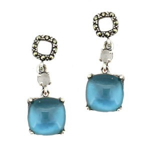 Denim Mother of Pearl Earring MJ20706