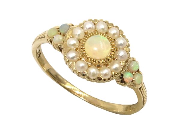 OPAL AND PEARL RING MJ24393