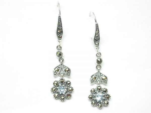 Blue Topaz Drop Earring MJ10864