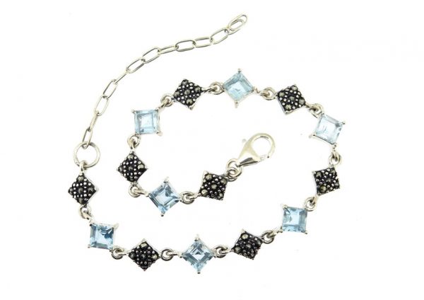 Blue Topaz Bracelet MJ12858