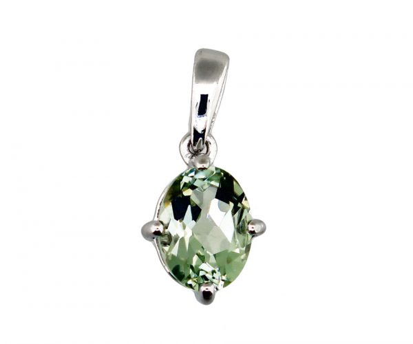 Green Amethyst Pendant MJ22493