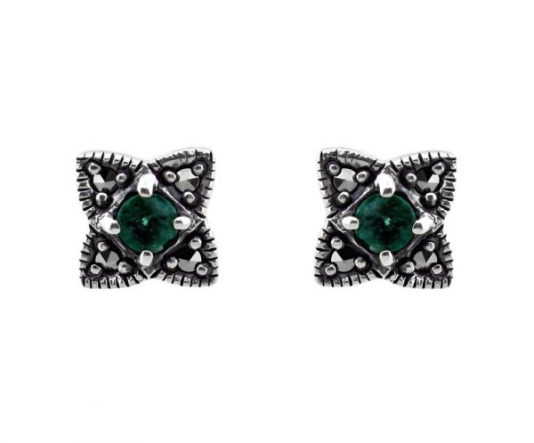 Emerald Small Stud MJ23169