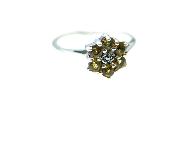 Citrine Cluster Ring MJ10884