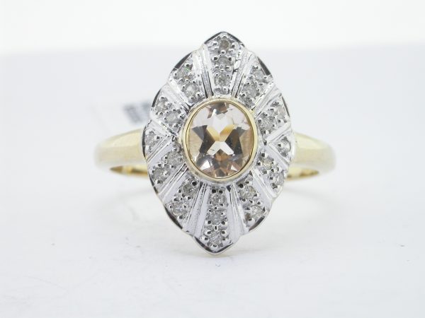 9ct Morganite Ring MJ16822