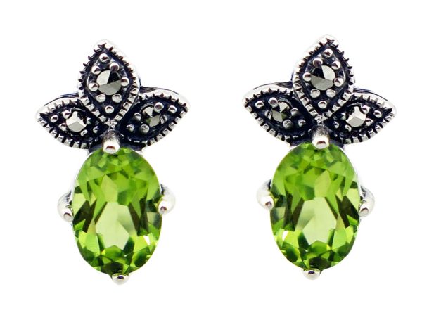 Peridot Stud Earrings MJ22452