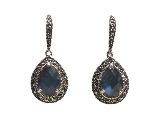 Indigo Mother Of Pearl Drops MJ24027