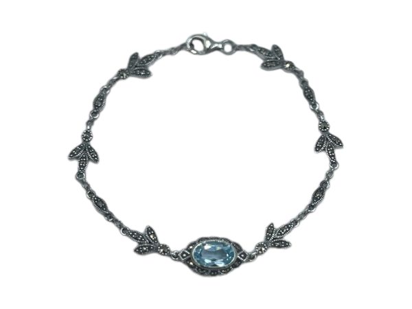 Blue Topaz Bracelet MJ25600