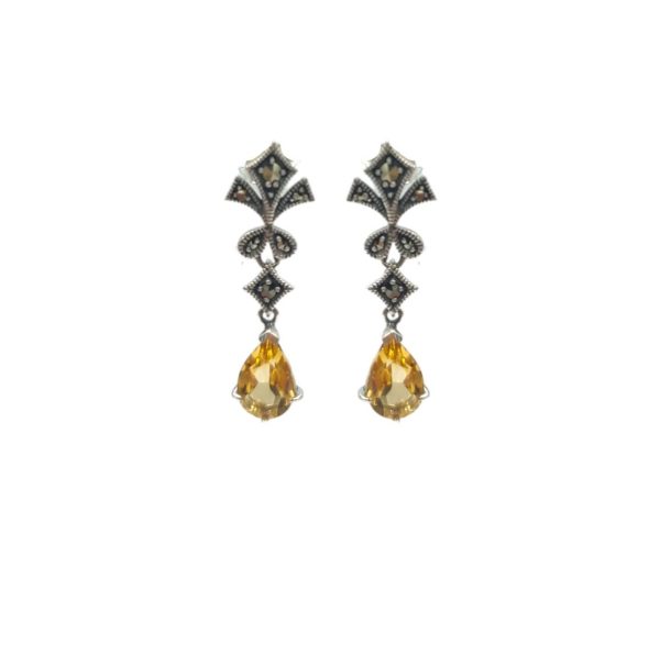 Citrine Earrings MJ18189