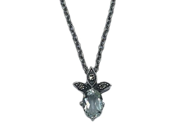 Green Amethyst Necklace MJ25641