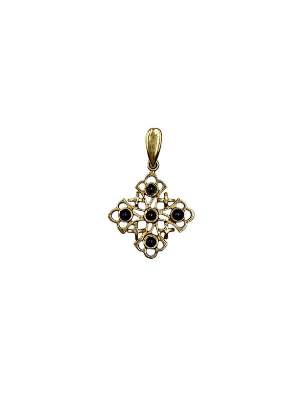 14ct Gold and Sapphire Pendant AJ16707