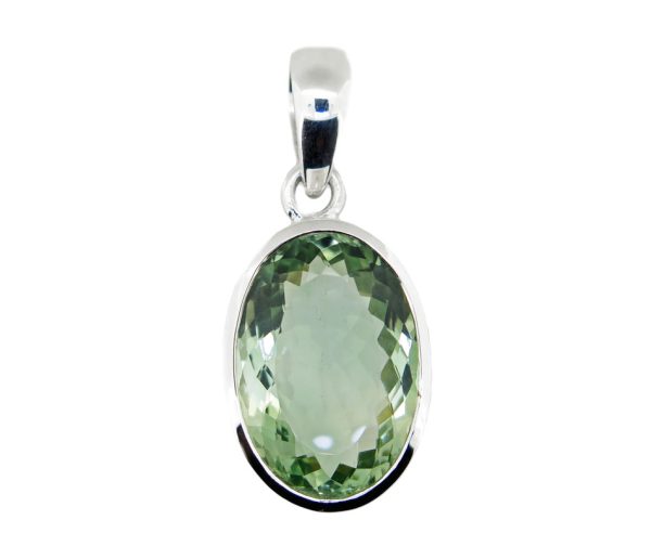 Green Amethyst Pendant MJ22679