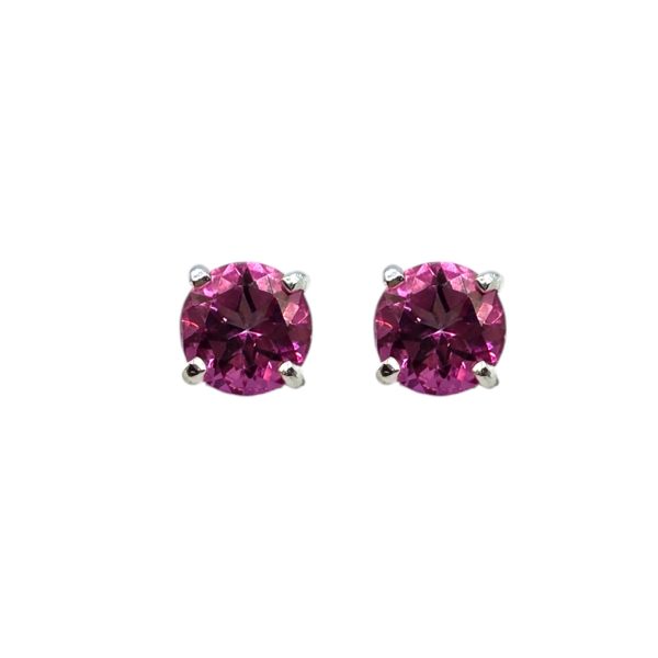 Pink Topaz Studs MJ25941